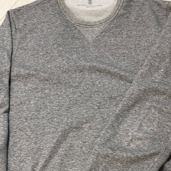 SOLDBrunello Cucinelli 100% Cotton Sweatshirt - - Picture 8 of 8